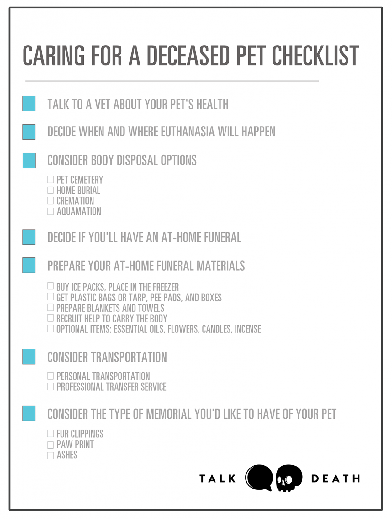 How to Care for a Deceased Pet at Home TalkDeath