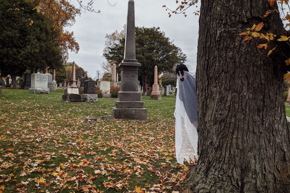 Halloween Cemetery Scavenger Hunt